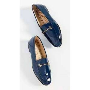 Sam Edelman Navy Patent Leather Loraine Loafers size 6 (EUR 36)